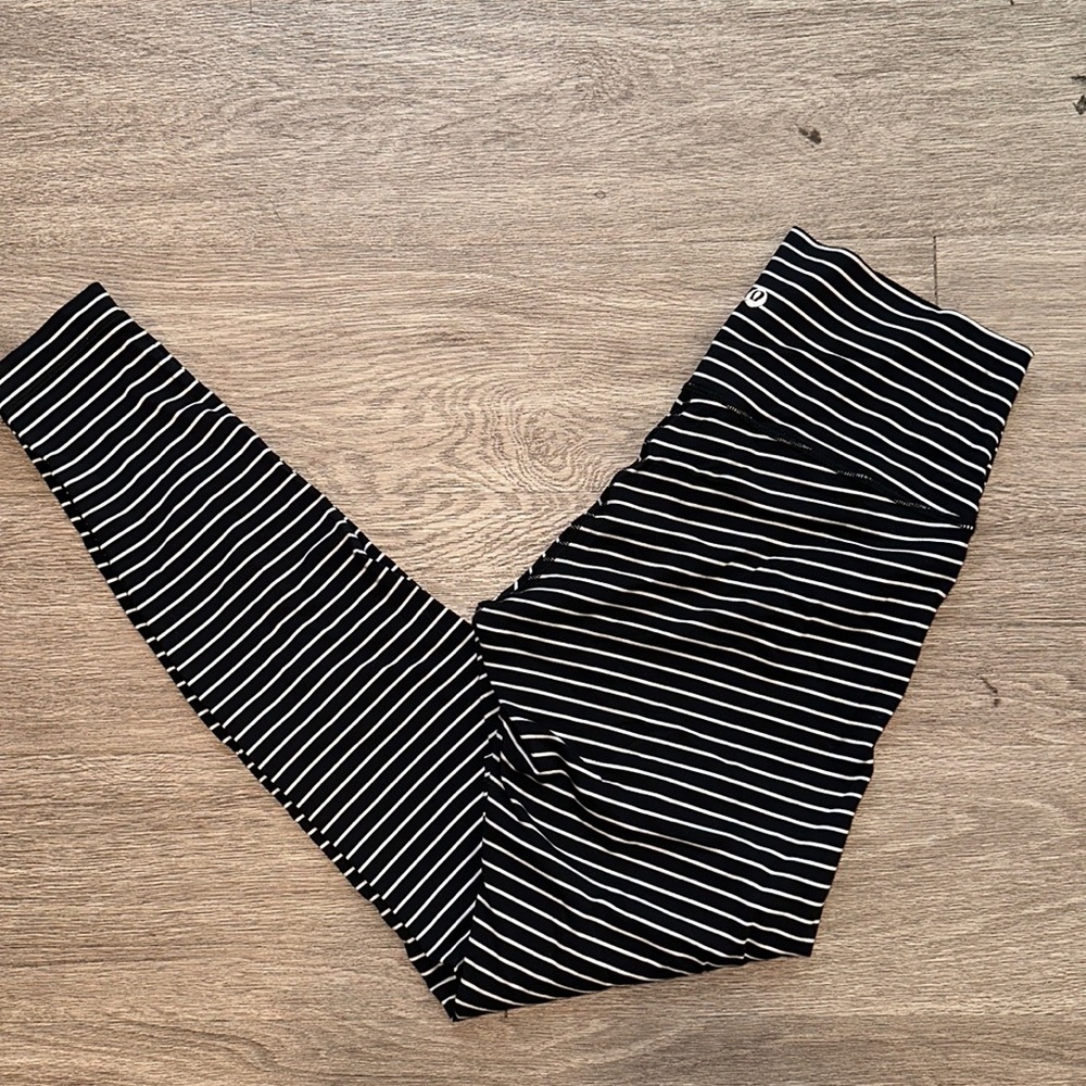 Lululemon Striped Wunder Unders